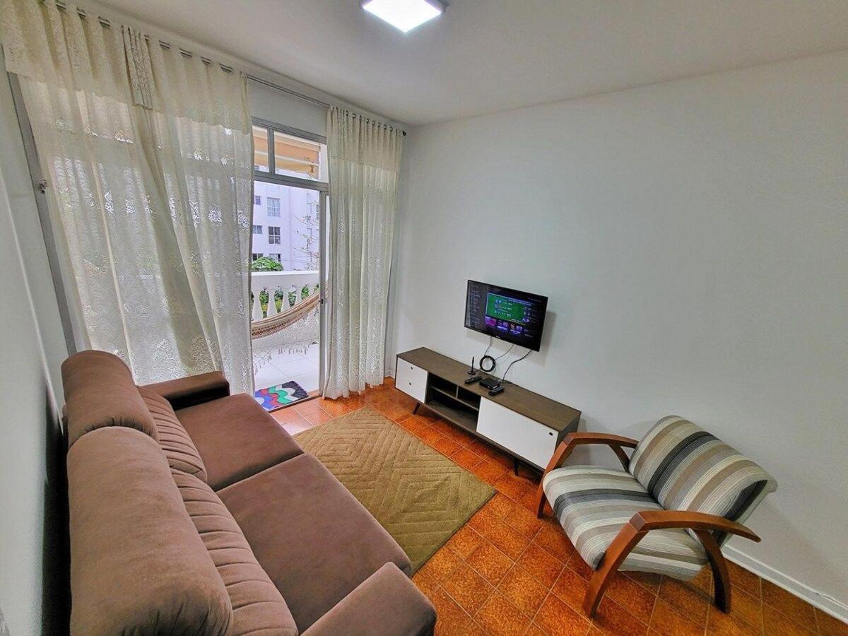 Ap 02 Dorms - Enseada - Com Sacada, Ar-Cond, Wi-Fi, 01 Vaga, Lado Praia Guaruja Bagian luar foto